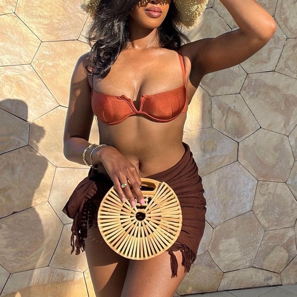 None Other - Orange bikini